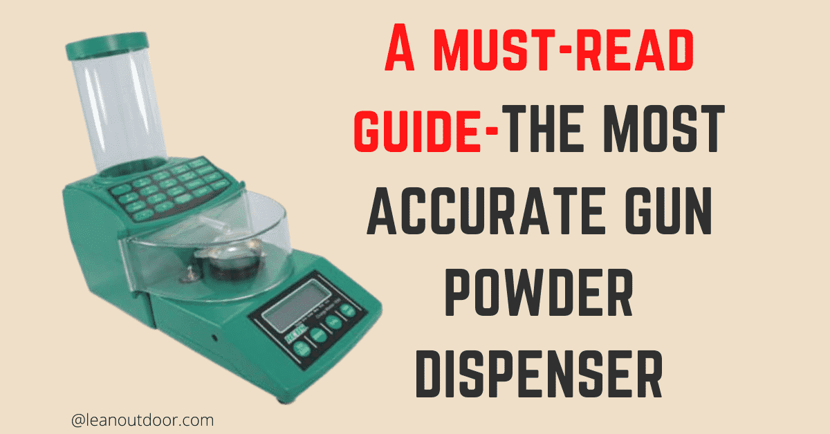 most accurate gun powder dispenser